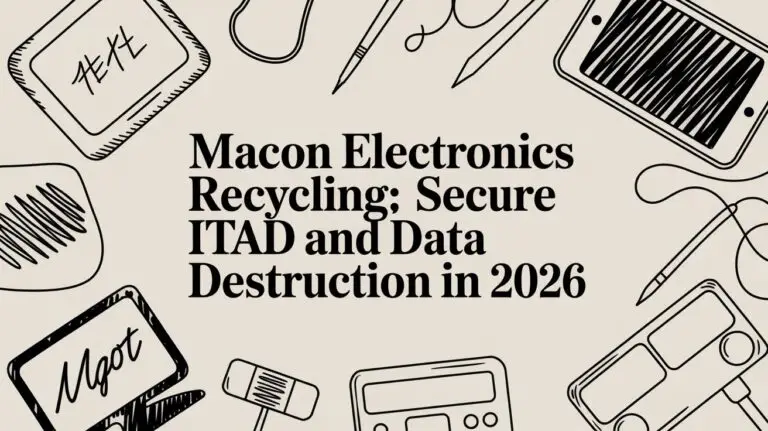 Macon electronics recycling: Secure ITAD and Data Destruction
