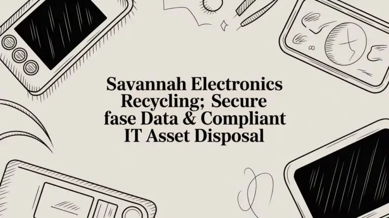 Savannah Electronics Recycling for Businesses: Secure & Compliant IT Asset Disposal