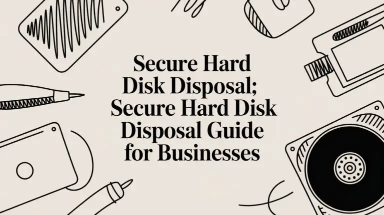 Secure Hard Disk Disposal Guide for Businesses in the United States