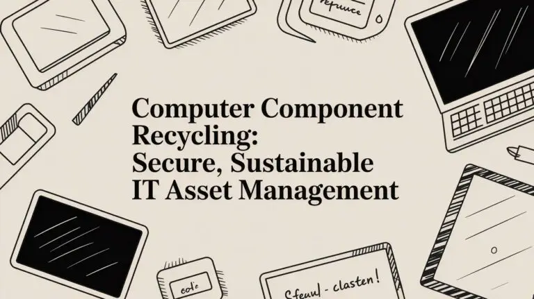 Computer Component Recycling: Secure, Sustainable IT Asset Management