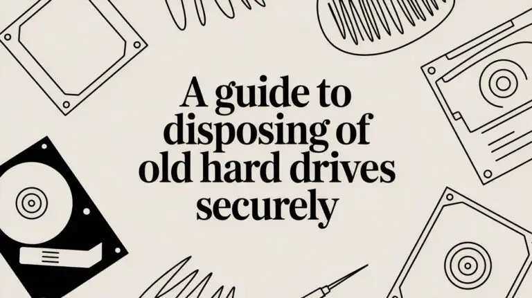 A Guide to Disposing of Old Hard Drives Securely for Businesses