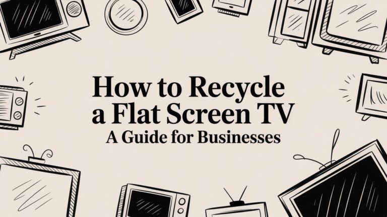 Secure Flat Screen TV Recycling for Businesses in Atlanta, GA