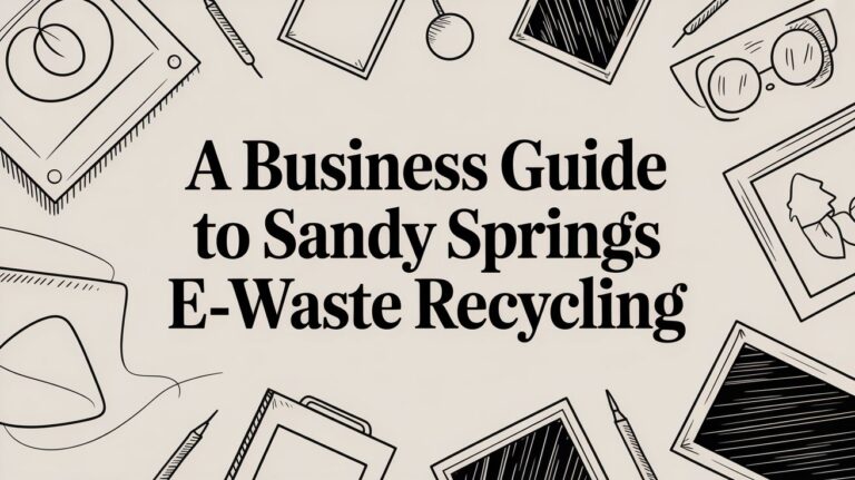 A Business Guide to Sandy Springs E-Waste Recycling