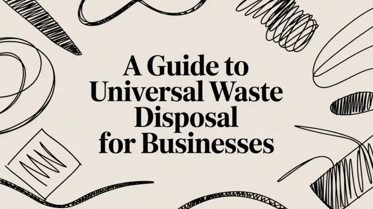 A Guide to Universal Waste Disposal for Businesses in Atlanta, GA