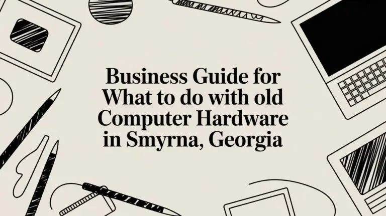 Business Guide for What to Do with Old Computer Hardware in Smyrna, Georgia