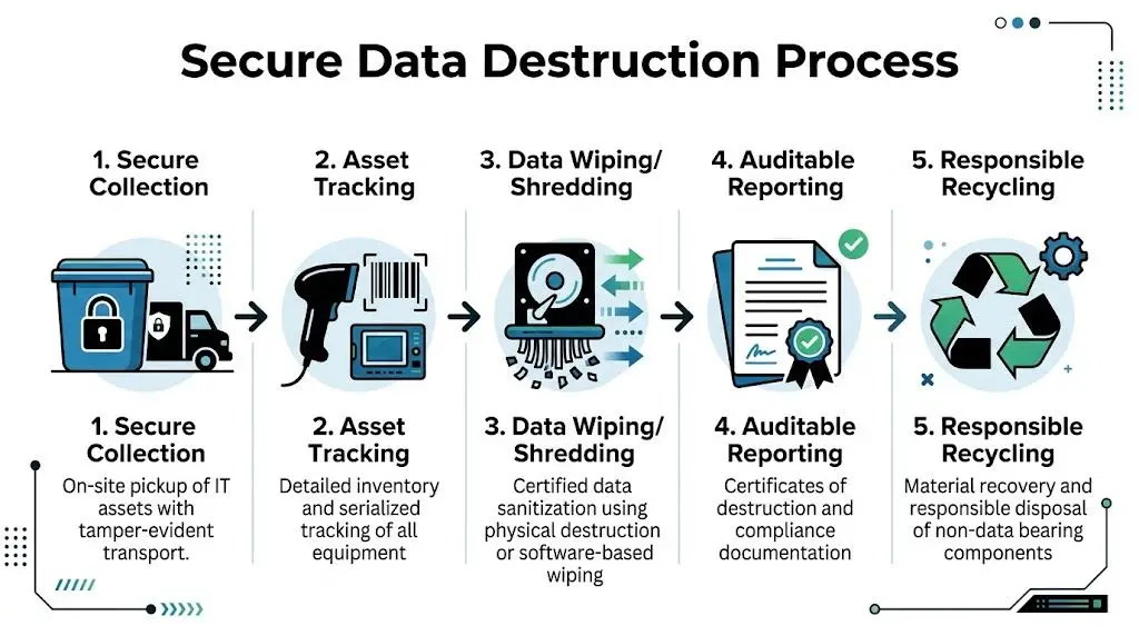 Business E Recycling: Secure Data & Value Recovery