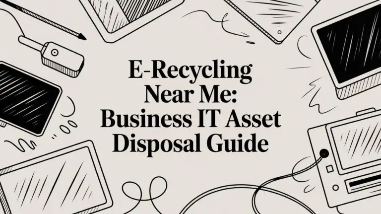 e-Recycling Near Me: Business IT Asset Disposal Guide
