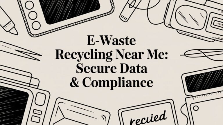 E-waste Recycling Near Me: Secure Data & Compliance