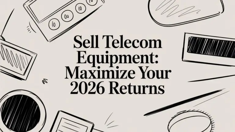 Sell Telecom Equipment: Maximize Your 2026 Returns