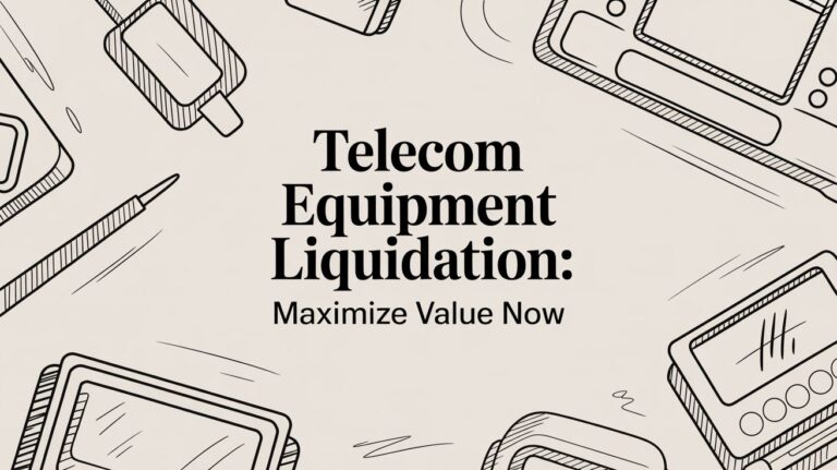 Telecom Equipment Liquidation: Maximize Value Now