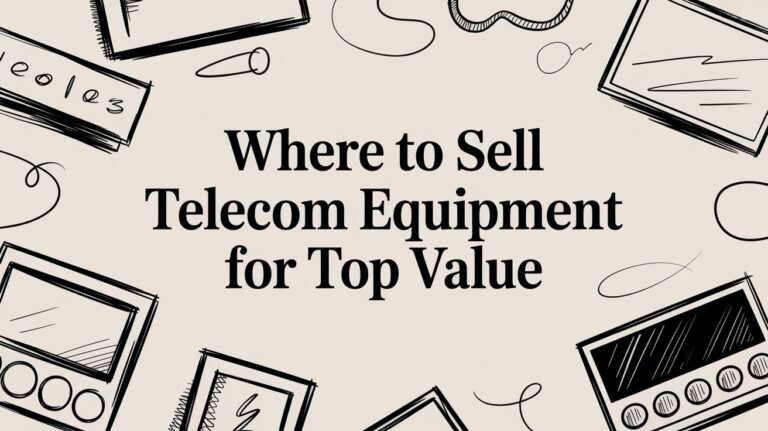 Where To Sell Telecom Equipment For Top Value